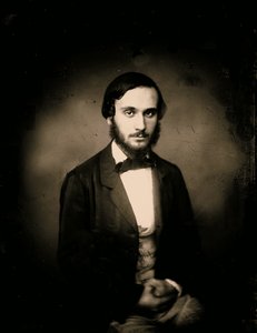 Ritratto di Eugene Trutat da giovane da Nadar